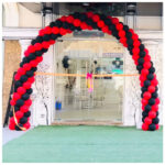 Multi Coloured Balloon Arch