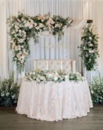 Anniversary floral Backdrop
