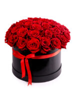 Romantic gift with roses