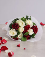 Queen of Hearts Rose Bouquet