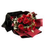 Red Rose Deluxe Bouquet 1 Dozen 3